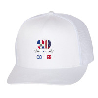 Dominican American Mom Mothers Day Mama Dominican Flag Trucker Cap | Artistshot