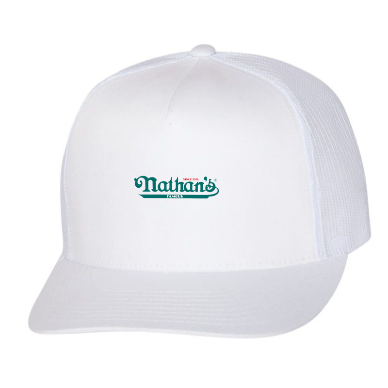 Nathan's Famous Resto Trucker Cap by Leslietorresw | Artistshot