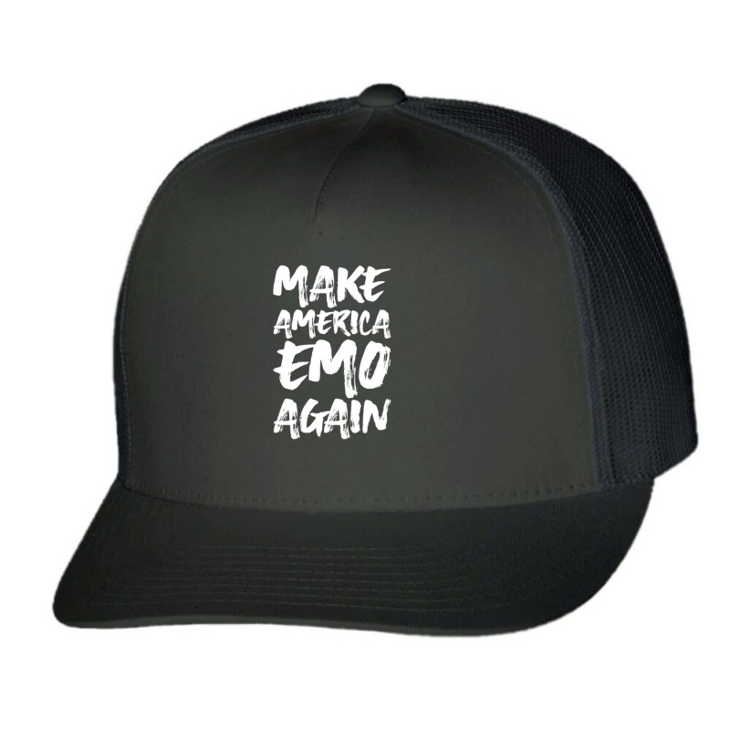 Make America Emo Again Trucker Cap by Kosdapen517 | Artistshot