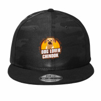 Chinook Lover Dog Breed T Shirt Camo Snapback | Artistshot