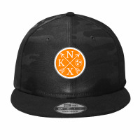 Cute Knox Knoxville Tennessee State Flag Orange Camo Snapback | Artistshot