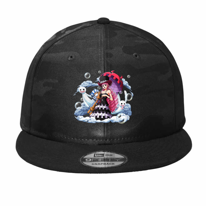 Two Ghost Cute Perone Camo Snapback | Artistshot