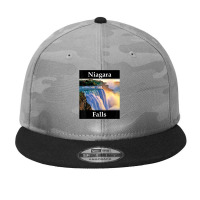 Yellow House Outlet Niagara Falls Camo Snapback | Artistshot