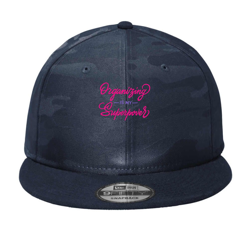 Organizing Is My Superpower  Manager Gift  Womens Camo Snapback by AuturoMedero | Artistshot