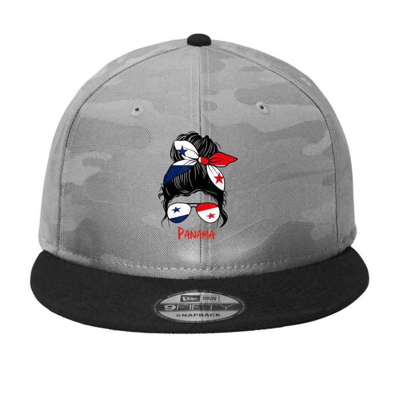 Panamanian Girl Panama Chica Panameña Flag Camo Snapback by ToraHernton | Artistshot