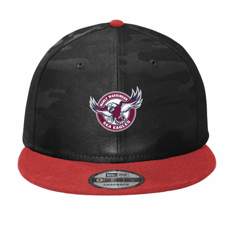 Best Of The Best Manly Warringah Rugby Design Camo Snapback | Artistshot