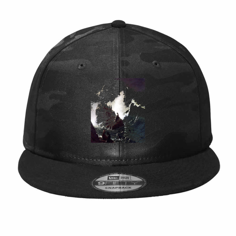 Famous Paintings T  Shirt Seals On The Rocks Farallon Islands By Alber Camo Snapback | Artistshot