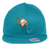 King Triton Flat Bill Snapback Cap | Artistshot