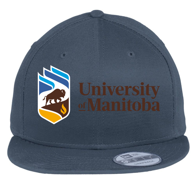 Manitoba Flat Bill Snapback Cap | Artistshot