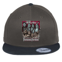 The Original Founding Fathers Mount Rushmore  Native American Indian C Flat Bill Snapback Cap | Artistshot