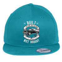 Built Not Bought   More Time Than Money T Shirt Flat Bill Snapback Cap | Artistshot