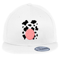 Cow Utters Costume  Funny Cute Halloween Flat Bill Snapback Cap | Artistshot