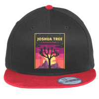 Joshua Tree National Park National Park Flat Bill Snapback Cap | Artistshot