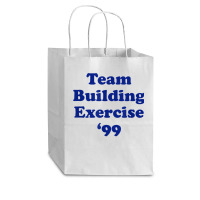 Team Building Exercise 99 Cub Paper Bag - 8 X 4 1/2 X 10 1/4 | Artistshot