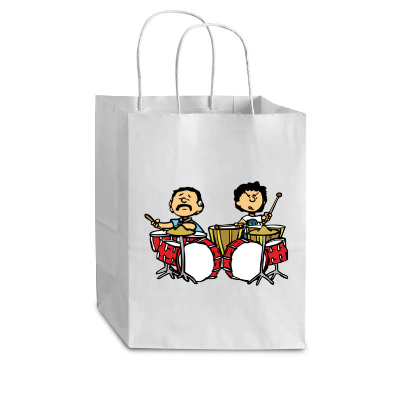 Rhythm Devils And Peanuts Mashup (gratenuts) Cub Paper Bag - 8 X 4 1/2 X 10 1/4 | Artistshot