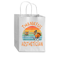 Aesthetician Job Funny Thanksgiving T Shirt Cub Paper Bag - 8 X 4 1/2 X 10 1/4 | Artistshot