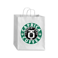 Caprica Coffee (green) Debie Paper Bag - 10 X 5 X 13 | Artistshot