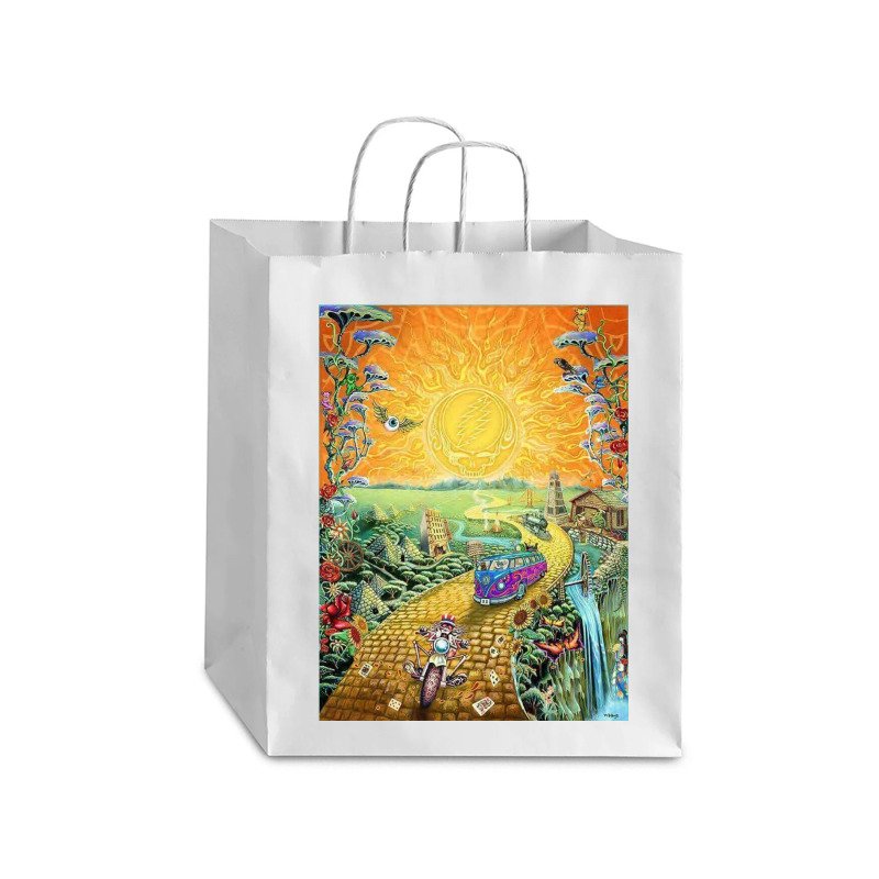 Grateful Sun Debie Paper Bag - 10 X 5 X 13 | Artistshot