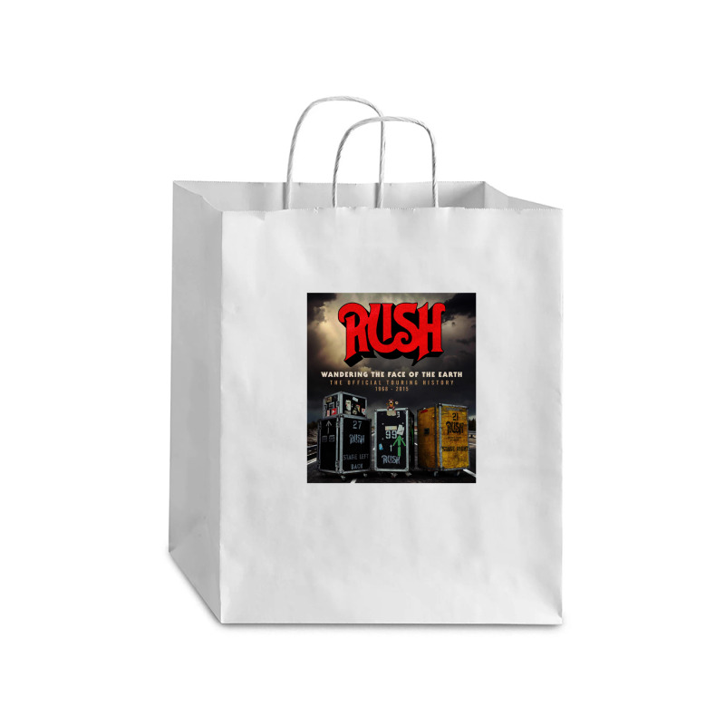 Rush' Wandering The Of The Earth Debie Paper Bag - 10 X 5 X 13 | Artistshot