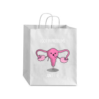 Womens Womens Uterus Removal Hysterectomy Funny Gift Debie Paper Bag - 10 X 5 X 13 | Artistshot