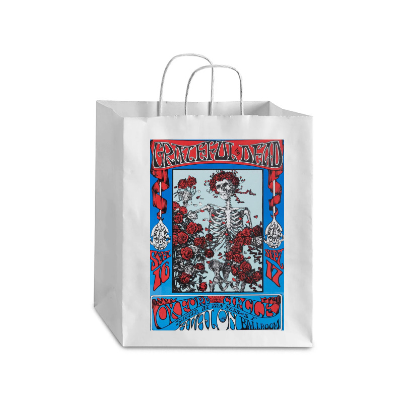 Oxford Grateful Circle Dead Debie Paper Bag - 10 X 5 X 13 | Artistshot