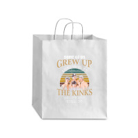 Some Of Us Grew Up Listening To The Kinks The Cool Ones Still Do Debie Paper Bag - 10 X 5 X 13 | Artistshot