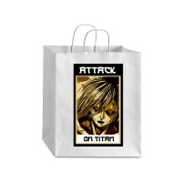 Female Titan-czuun Debie Paper Bag - 10 X 5 X 13 | Artistshot