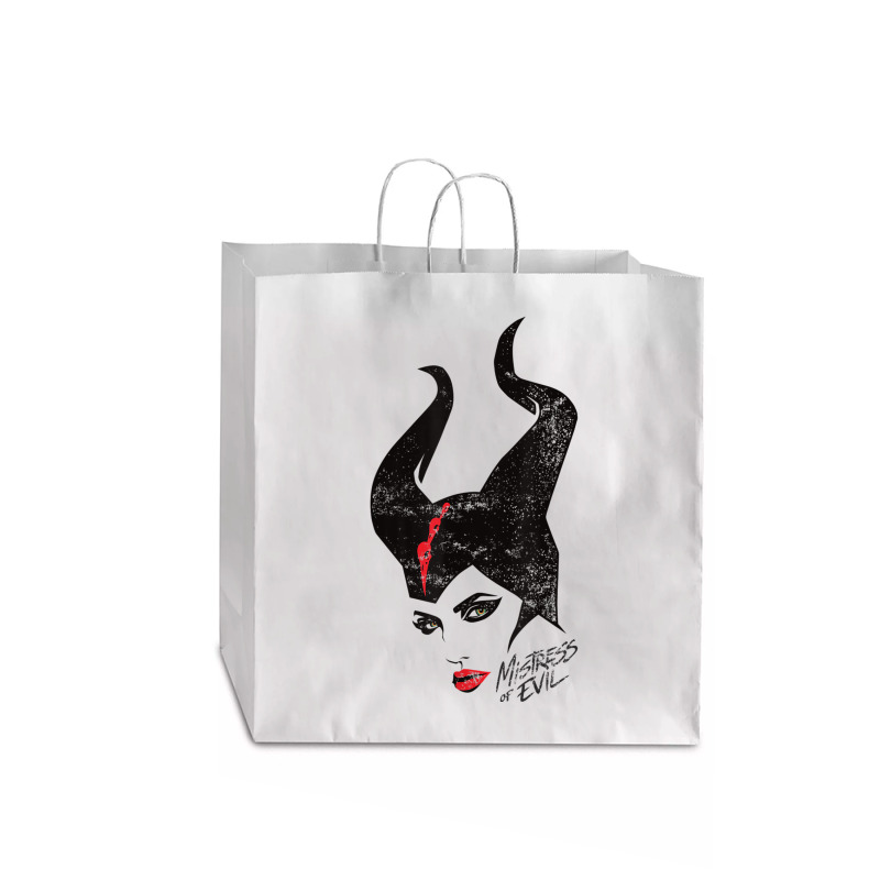 Funny Maleficent Mistress Of Evil Stylized Portrait Jumbo Paper Bag - 18 X 7 X 18 3/4 | Artistshot