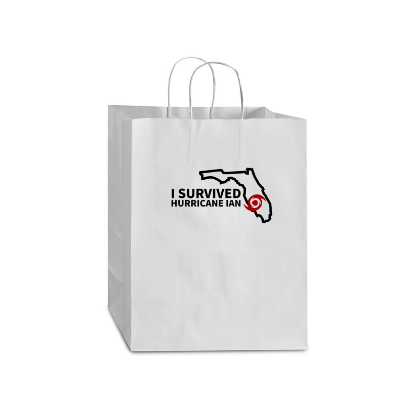 Hurricane Ian I Survived Hurricane Ian Mart Paper Bag -13 x 7 x 17 by cm-arts | Artistshot