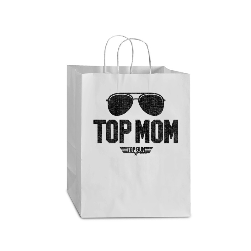 Top Gun   Top Mom T Shirt Mart Paper Bag -13 X 7 X 17 | Artistshot