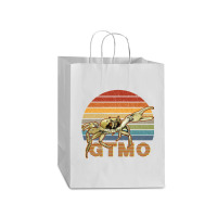 Retro Gtmo Landkrabbe  Nas Guantanamo Bay Cuba Mart Paper Bag -13 X 7 X 17 | Artistshot