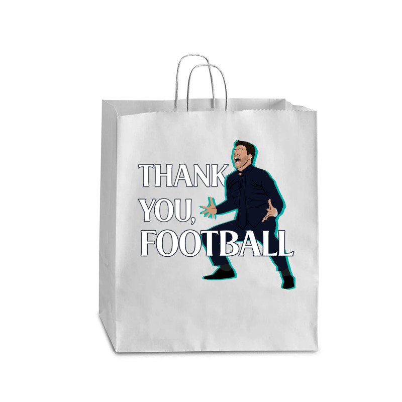 Mauricio Pochettino Thank You Football Essential Queen Paper Bag - 16 X 6 X 19 1/4 | Artistshot