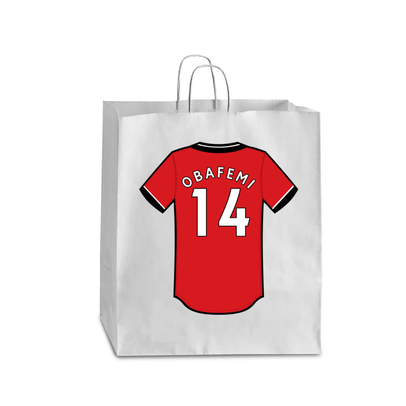 Michael Obafemi Jersey Classic Queen Paper Bag - 16 X 6 X 19 1/4 | Artistshot