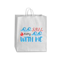 Sail Away With Me,cool Sea Queen Paper Bag - 16 X 6 X 19 1/4 | Artistshot