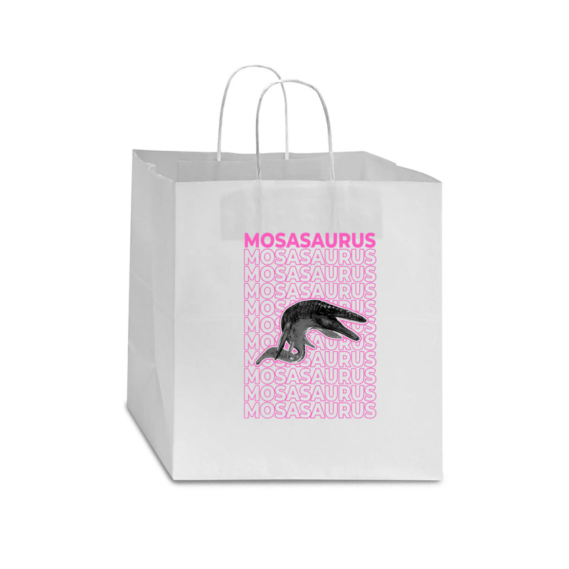 Mosasaurus Pastel Aesthetic Star Paper Bag - 13 X 7 X 13 | Artistshot