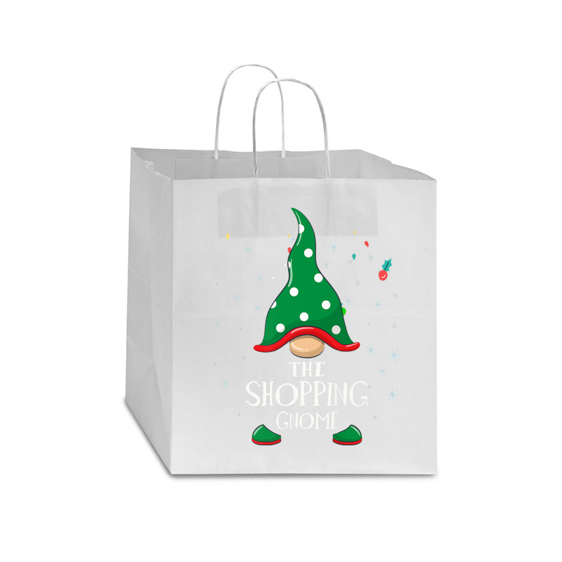 Funny Shopping Gnome Group Matching Family Costume Christmas Premium T Star Paper Bag - 13 X 7 X 13 | Artistshot