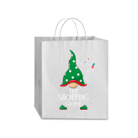 Funny Shopping Gnome Group Matching Family Costume Christmas Premium T Traveler Paper Bag -13 X 6 X 15 3/4 | Artistshot