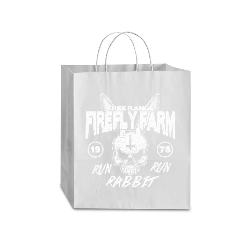 Firefly Farms Run Rabbit Run Relaxed Fit Traveler Paper Bag -13 x 6 x 15 3/4 by LYNNHUTCHISON-SHOP | Artistshot