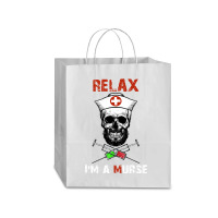 Funny Murse Male Nurse Gift Traveler Paper Bag -13 X 6 X 15 3/4 | Artistshot