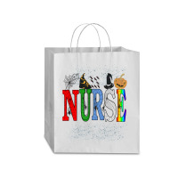 Halloween Nurse Nursing Cute Health Worker Halloween Traveler Paper Bag -13 X 6 X 15 3/4 | Artistshot