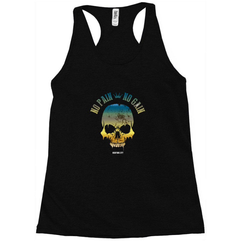 No Pain No Gain Racerback Tank by Disgus_Thing | Artistshot