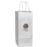 Basketball Dna Fingerprint Special Design Wine Paper Bag - 5 1/2 X 3 1/4 X 13 | Artistshot