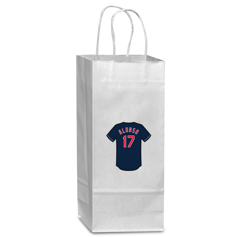 Yonder Alonso Jersey 1 Wine Paper Bag - 5 1/2 X 3 1/4 X 13 | Artistshot