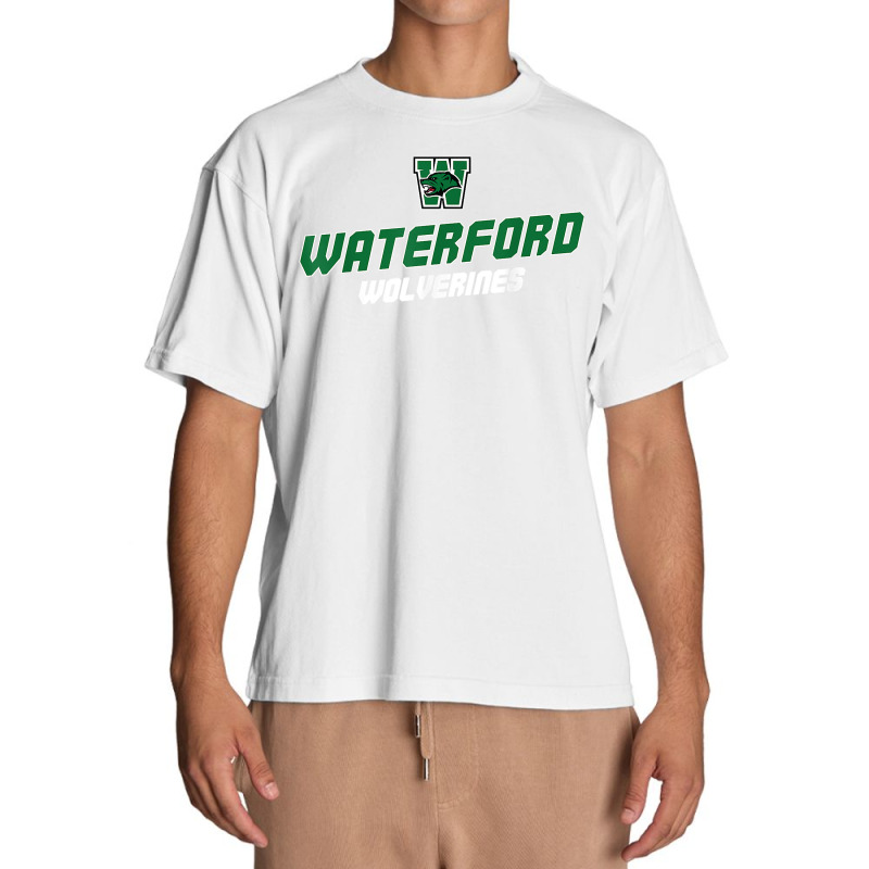 Waterford Union High School Wolverines T Shirt Urban Heavy T-shirt | Artistshot