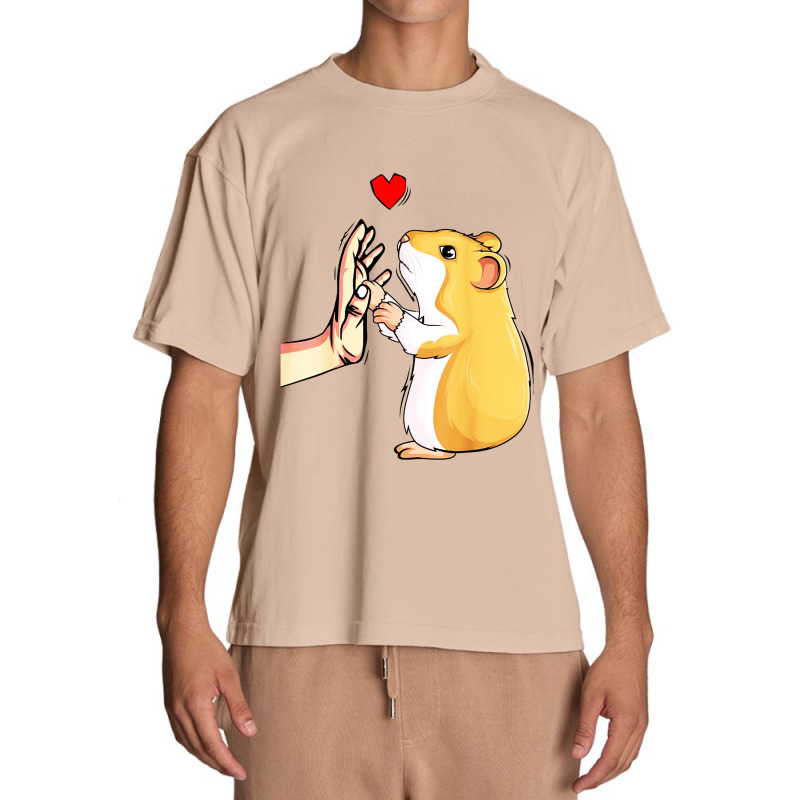 Hamster Love Hammy Urban Heavy T-shirt by Modena art | Artistshot