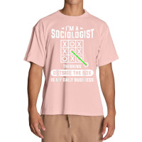 Thinking Outside The Box Is My Daily Business Sociologist T Shirt Urban Heavy T-shirt | Artistshot