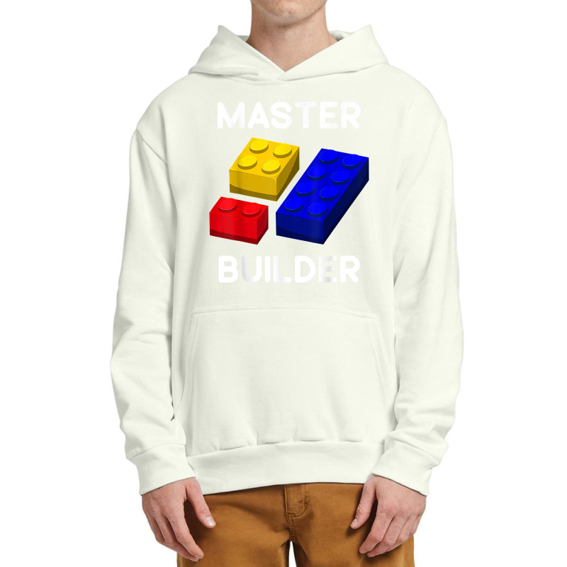 Master Builder Cute Block Building Toys Brick Builders T Shirt Urban Pullover Hoodie | Artistshot