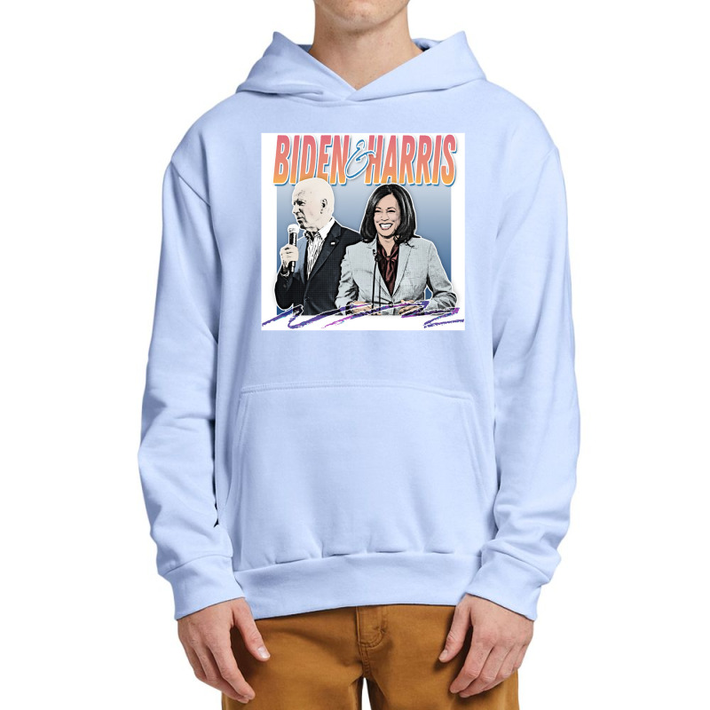 Joe Biden And Kamala Retro Style Fan Design Urban Pullover Hoodie | Artistshot