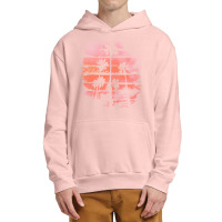 Palm Trees T  Shirt A Beautiful Painting That Shows The Atmosphere Of Urban Pullover Hoodie | Artistshot