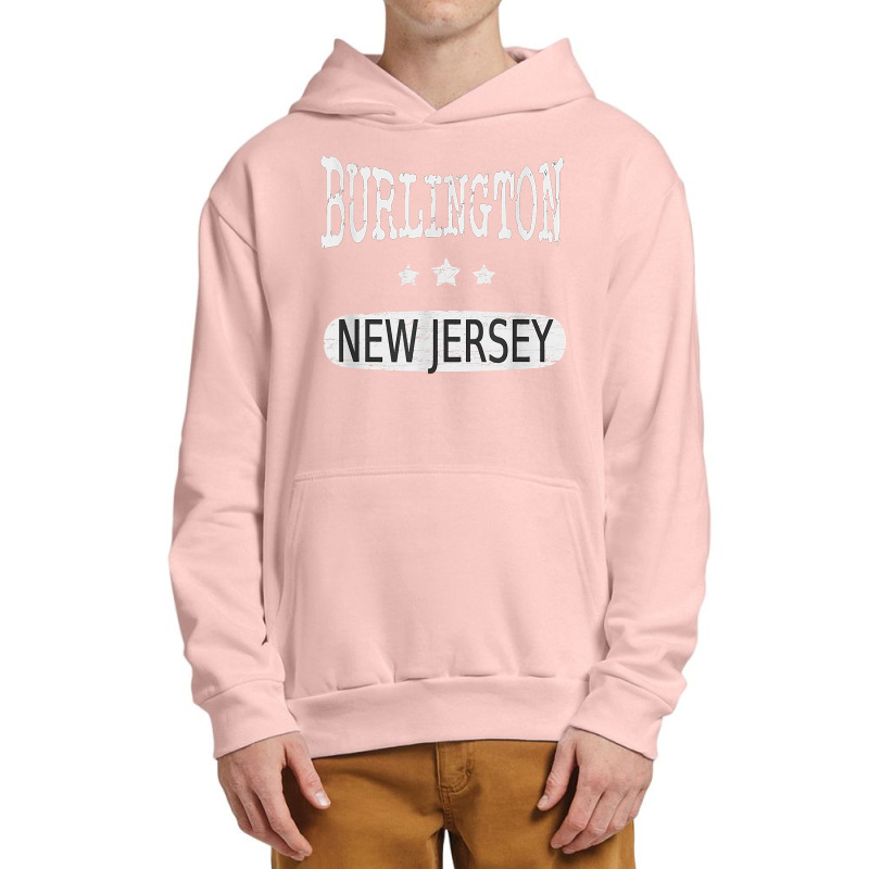 Vintage Burlington New Jersey T Shirt Urban Pullover Hoodie | Artistshot